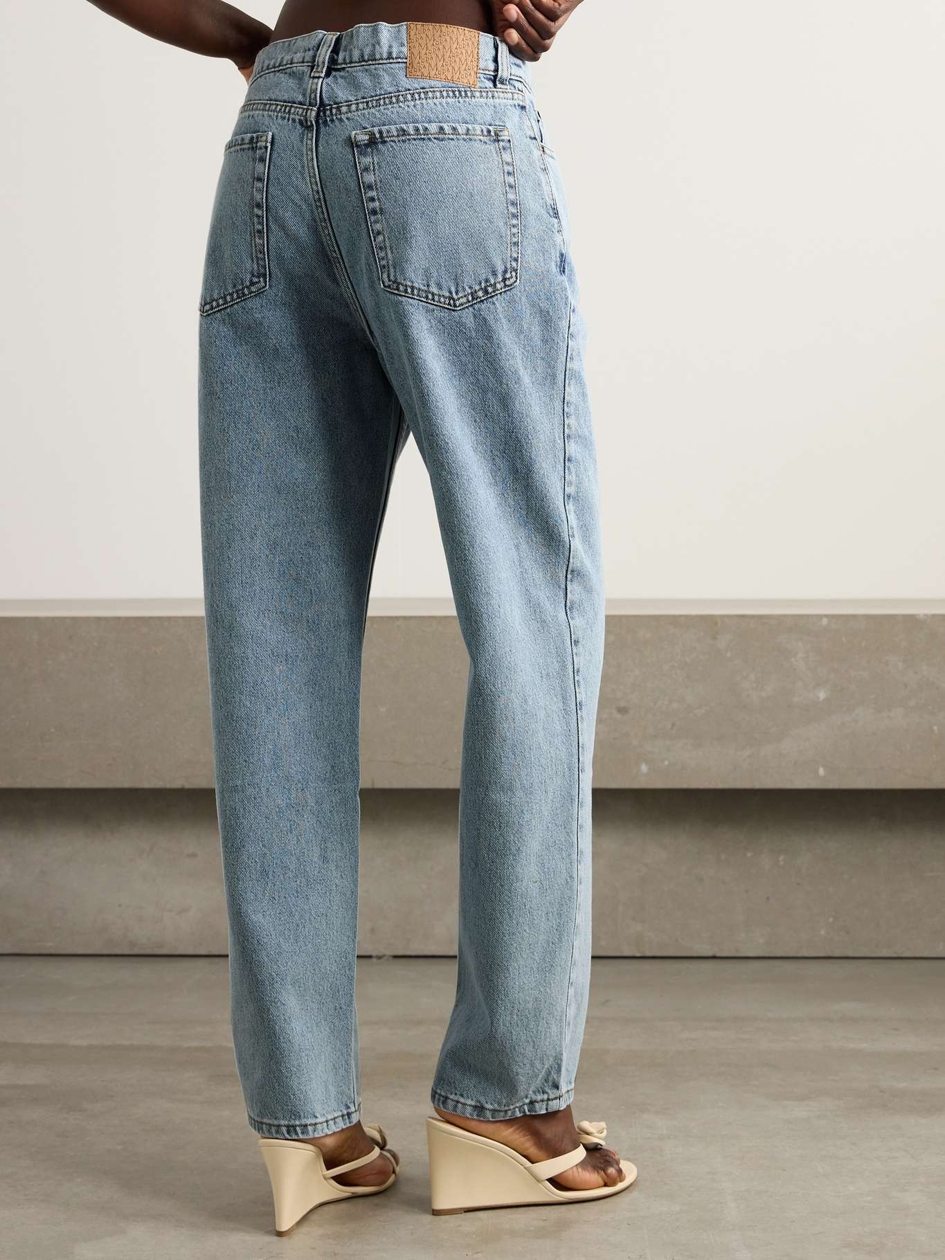 Straight-leg boyfriend jeans - 4
