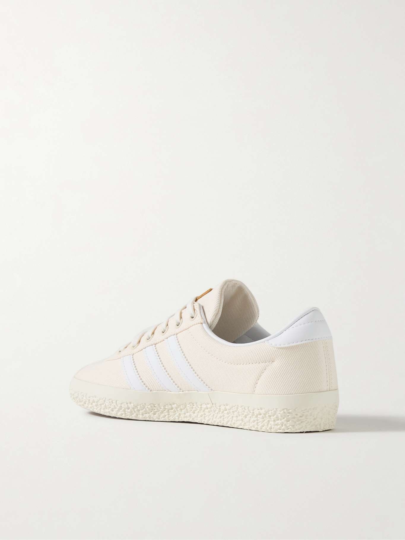 Gazelle SPZL leather-trimmed twill sneakers - 3