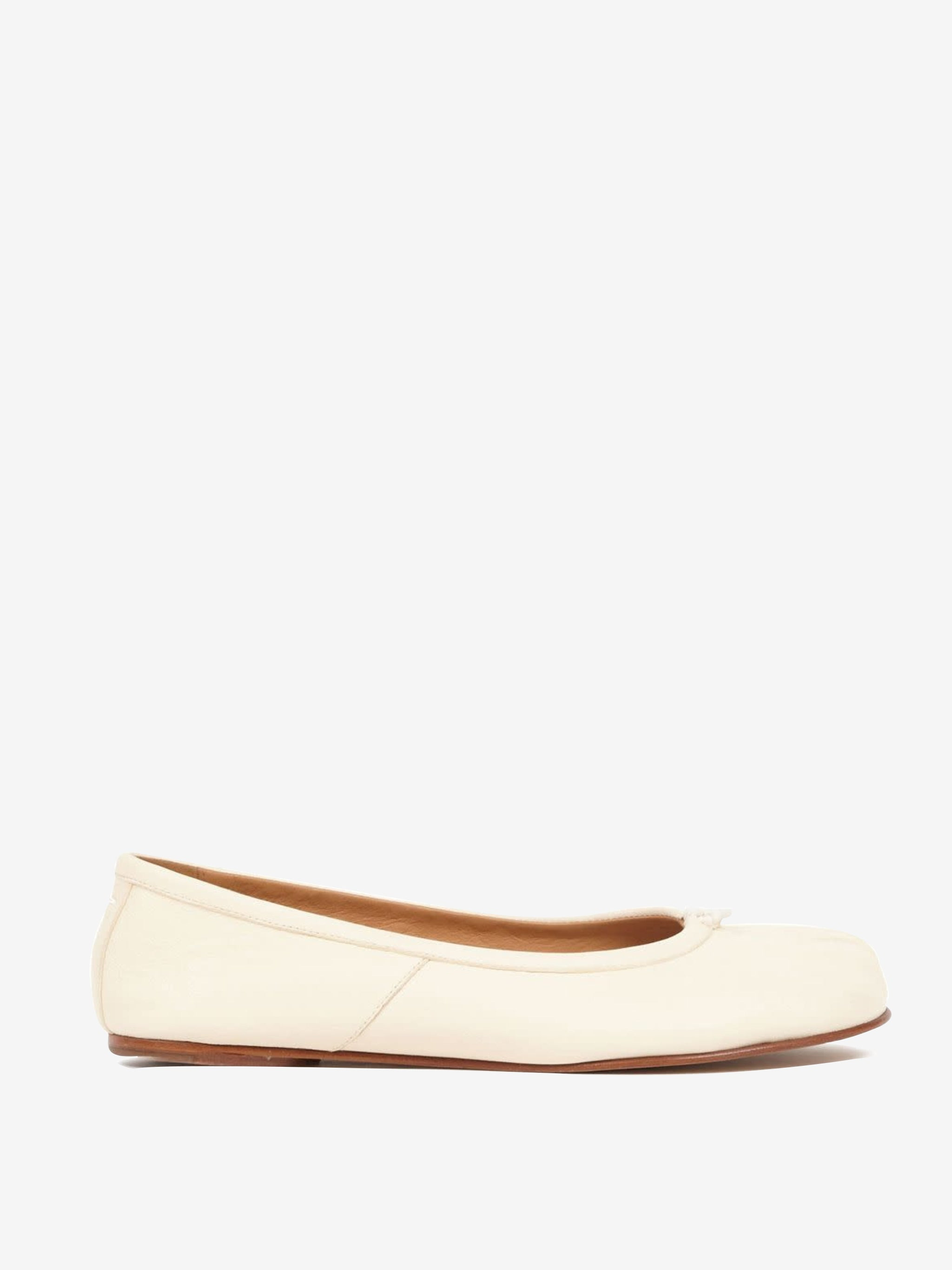 MAISON MARGIELA - Women Calfskin Tabi Ballet Flats - 1