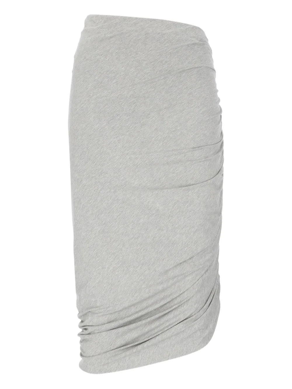 embroidered-logo midi skirt - 1