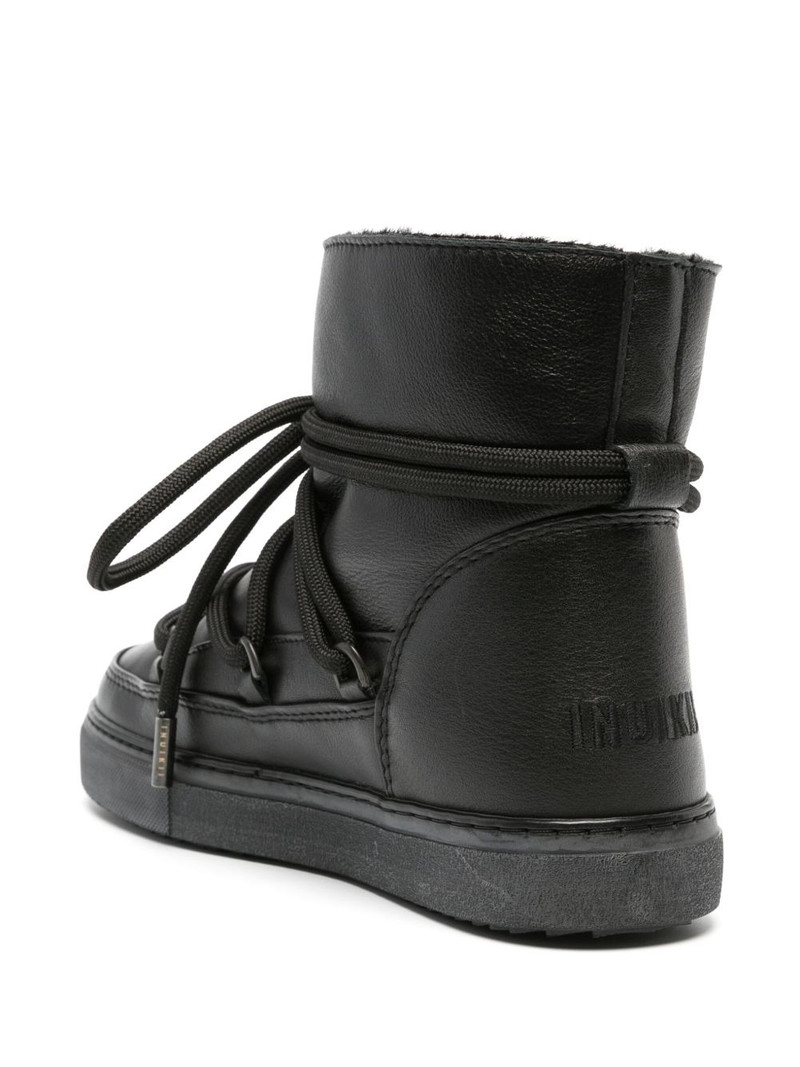 lace-up leather ankle boots 3