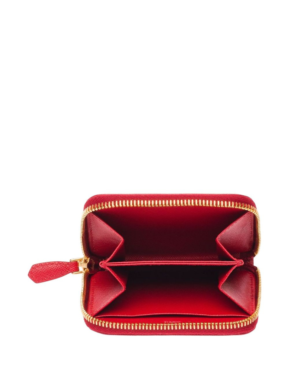 logo-plaque zipped wallet - 3