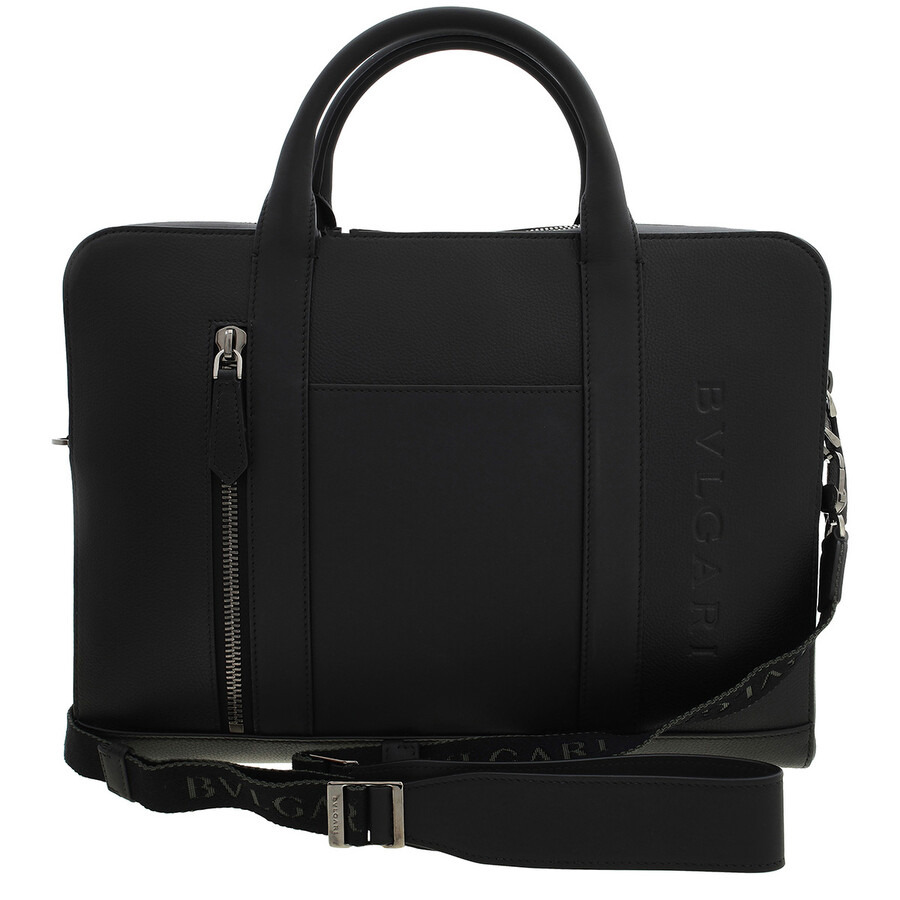 Bvlgari Calf Leather Man Briefcase - 3