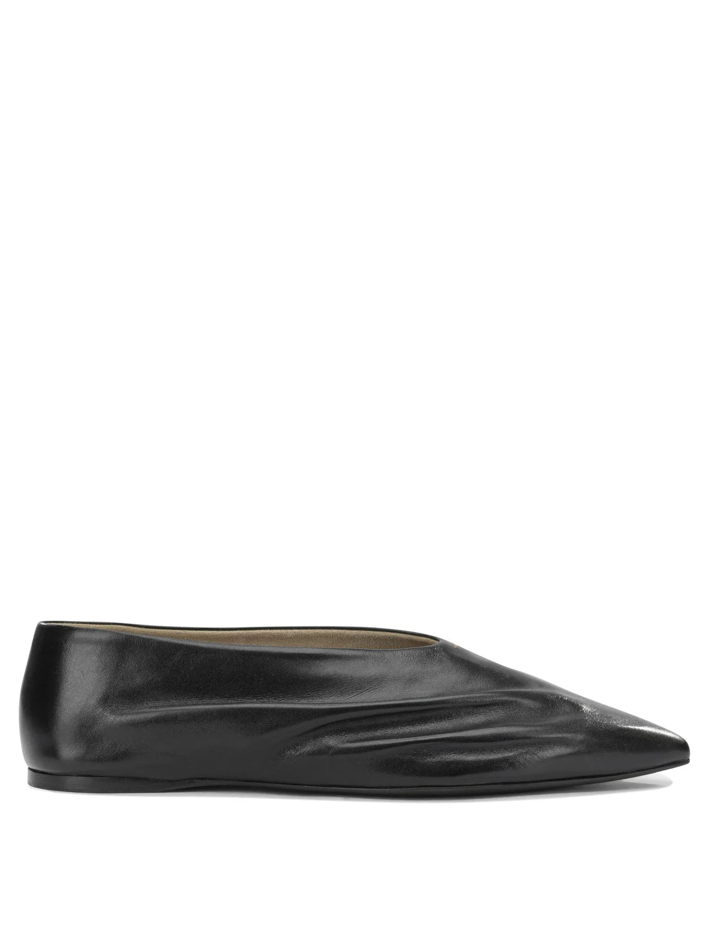 Khaite Miriam Classic Ballet Flats Black - 1