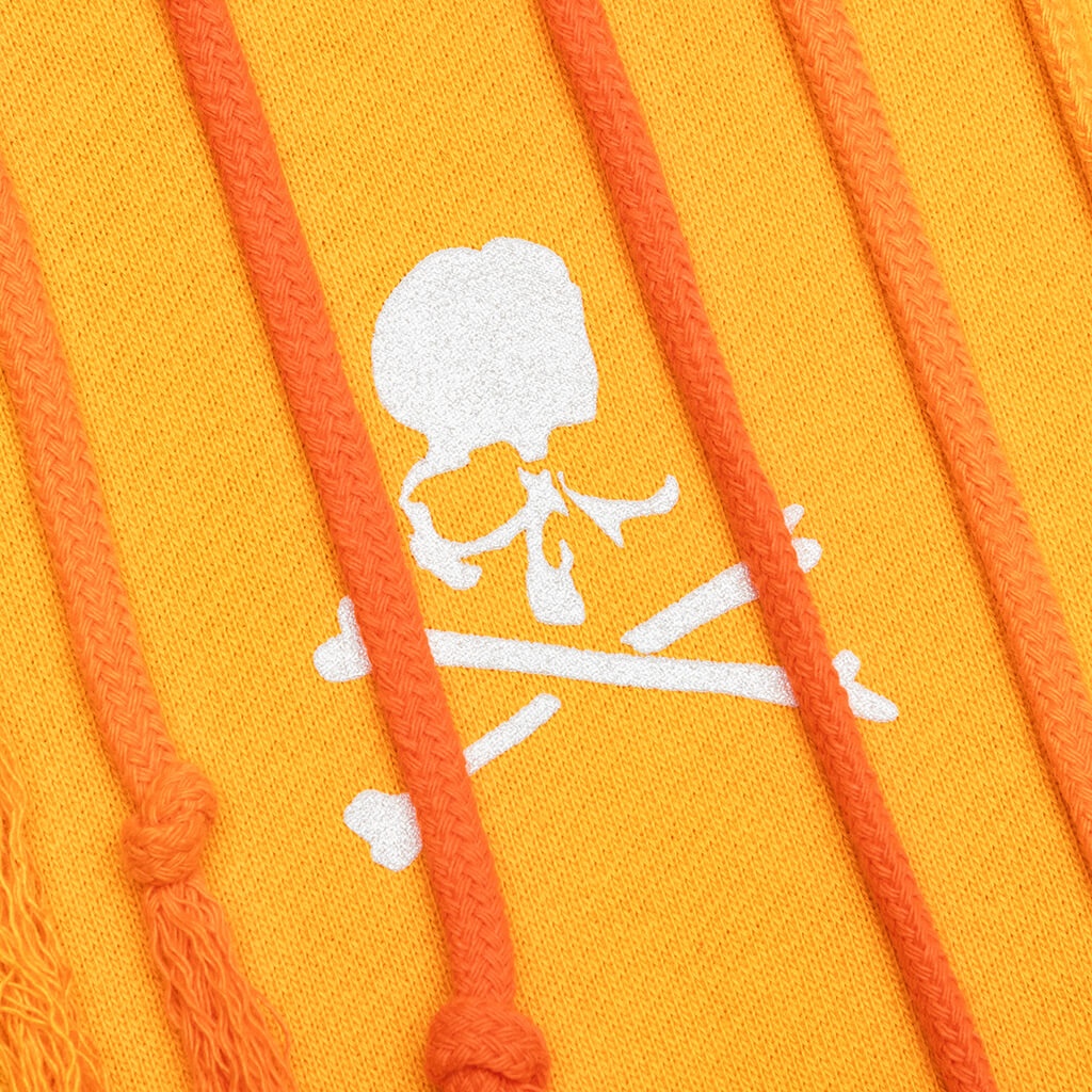 MASTERMIND WORLD MULTI STRING HOODIE - YELLOW - 3