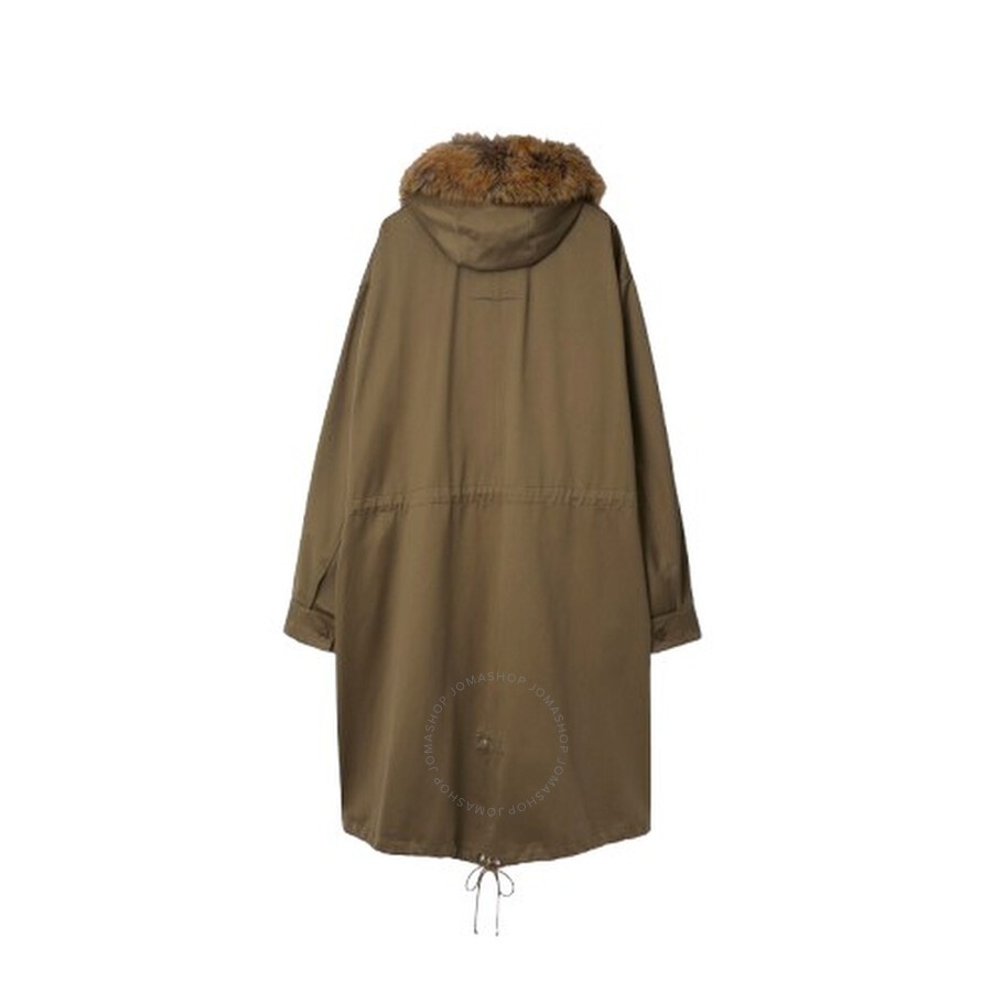 Burberry Faux Fur And Cotton Parka - 2