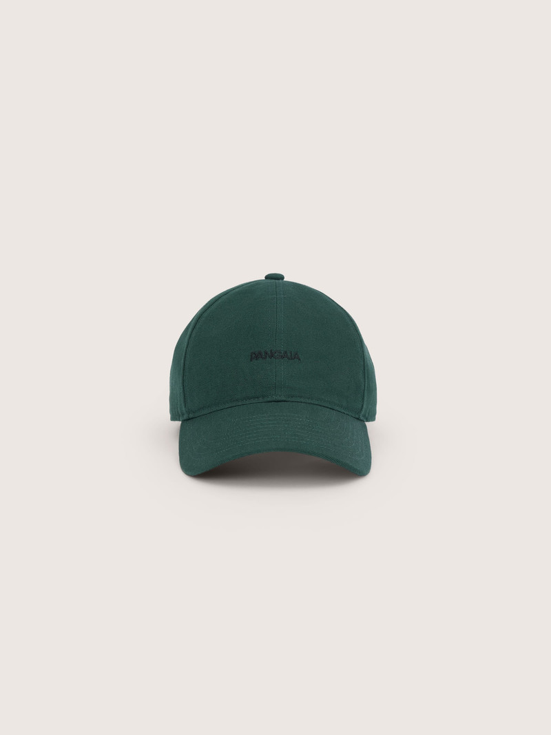 Organic Cotton Cap Pangaia Logo - Depth Green 1