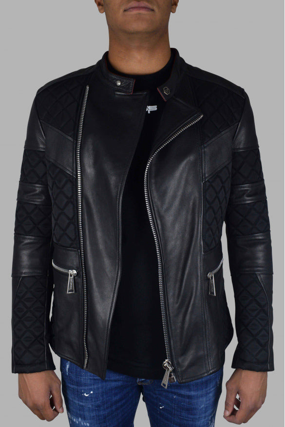 Philipp Plein Men Biker Jacket - 3