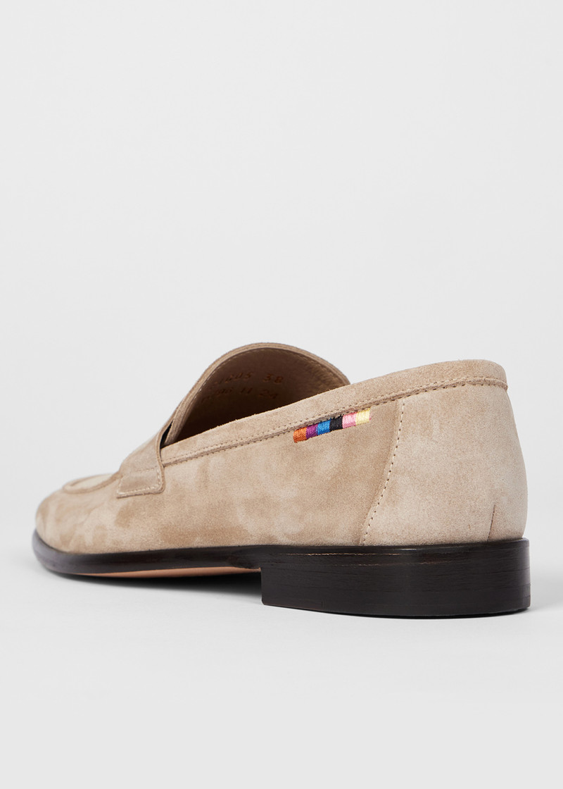 Women's Sand Suede 'Figaro' Loafers 3