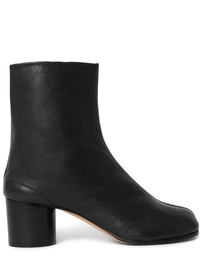 60mm Tabi leather ankle boots - 1