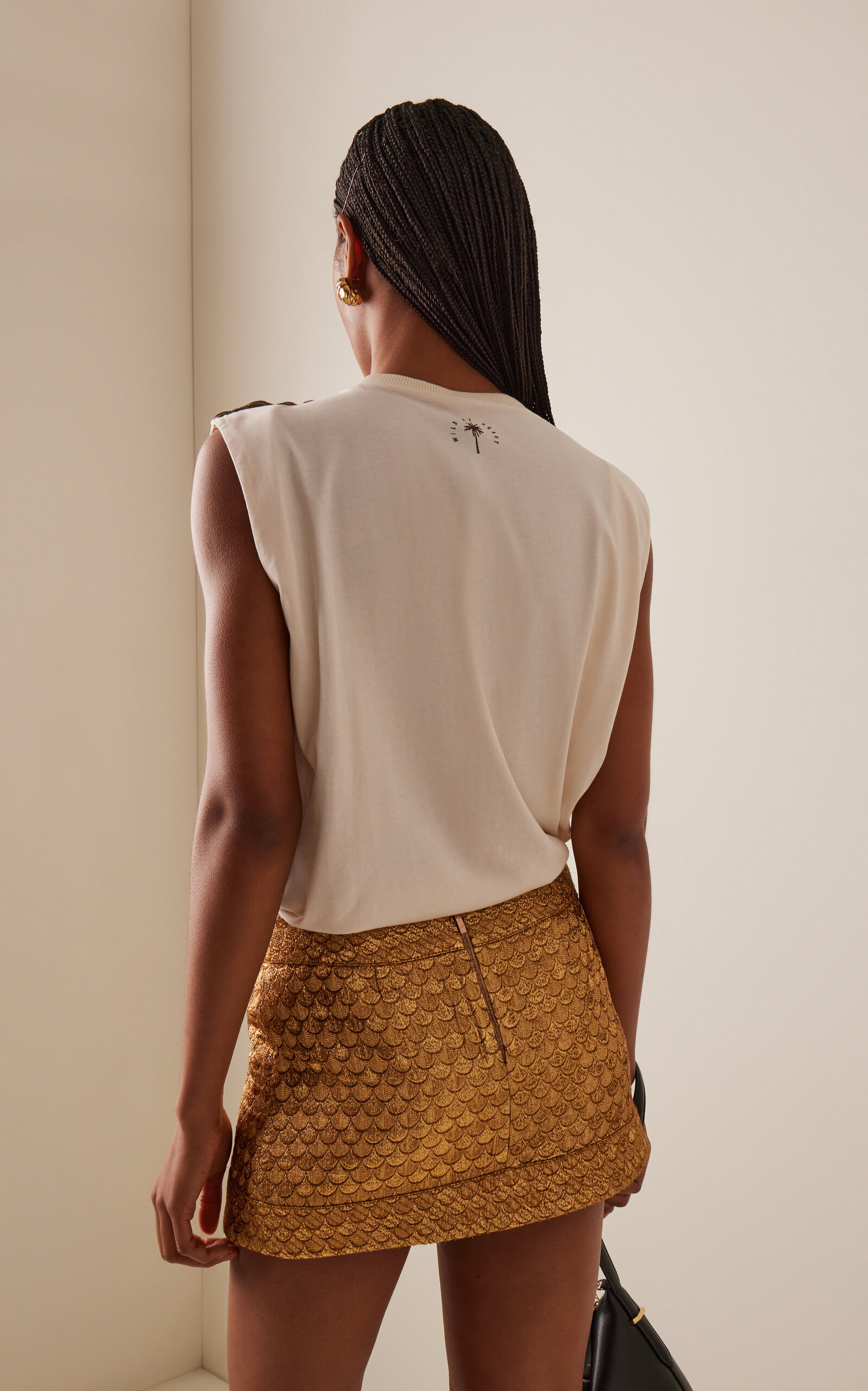 Brave Printed Top ivory - 4