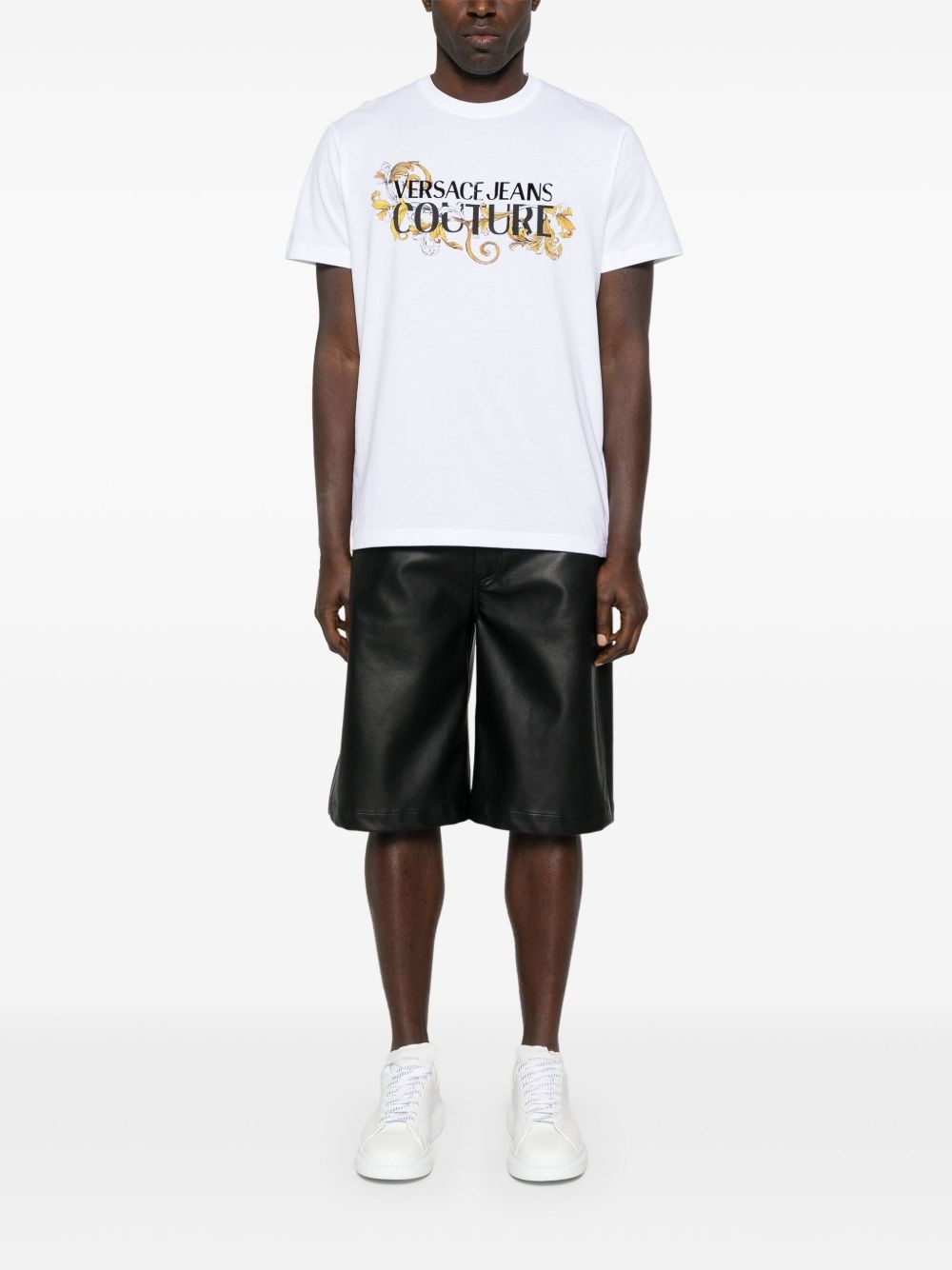 logo-print T-shirt - 2
