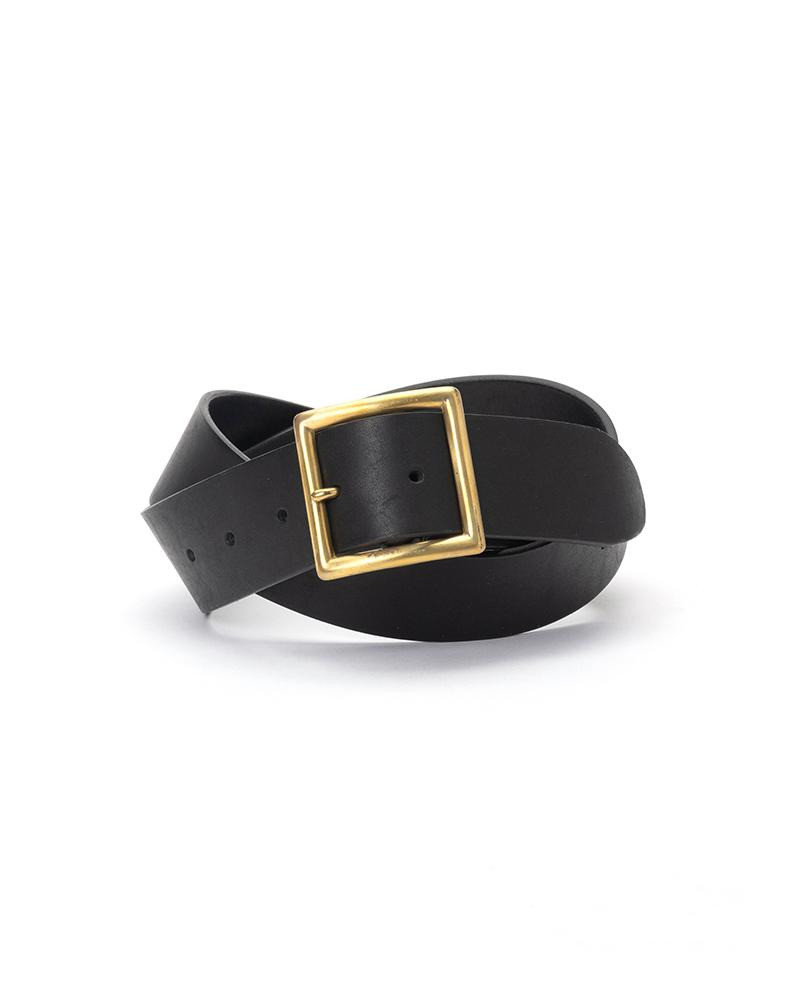 PLAIN BELT 40MM BLACK 1