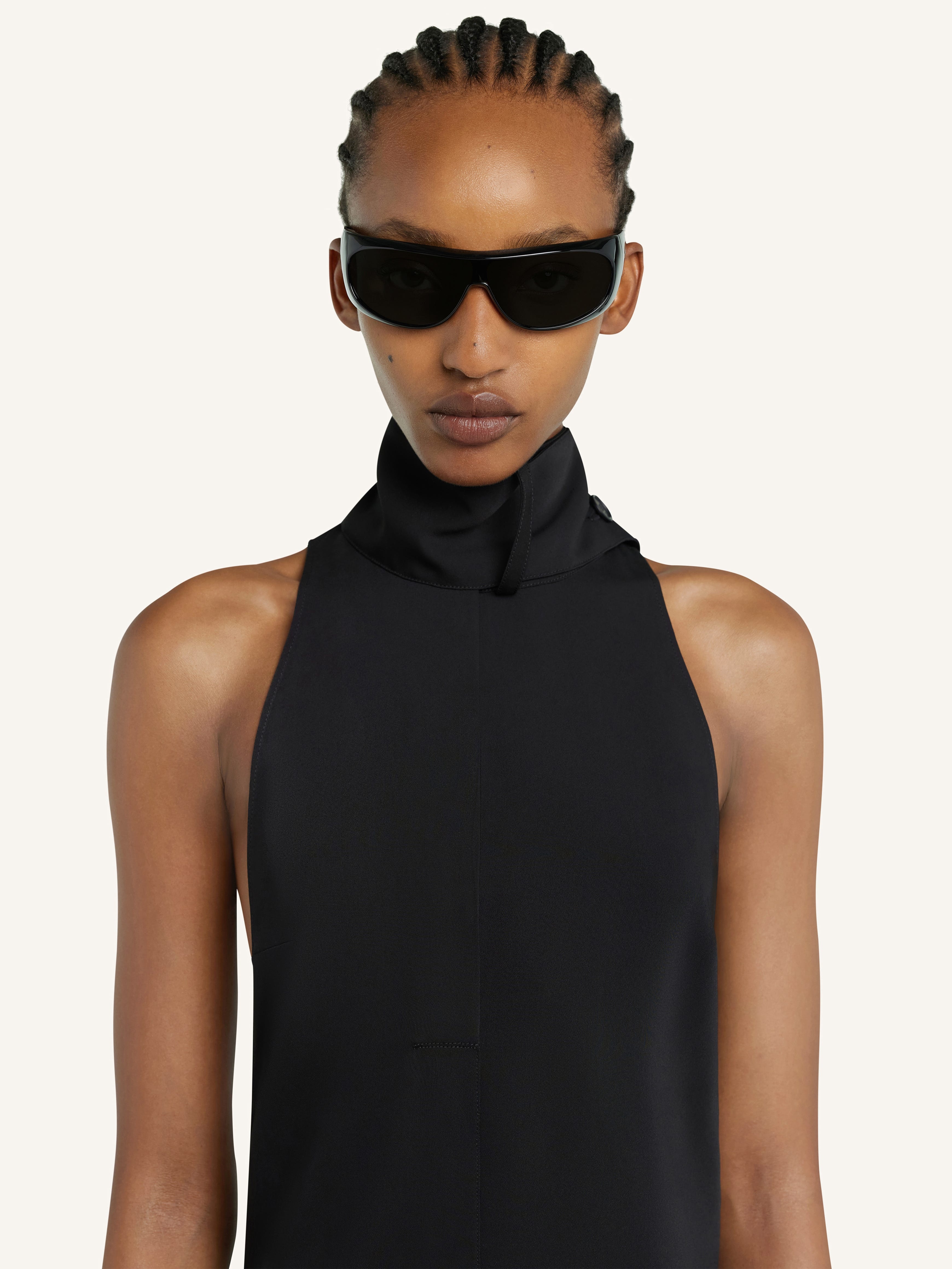 SCARF SLEEVELESS DRESS - 5