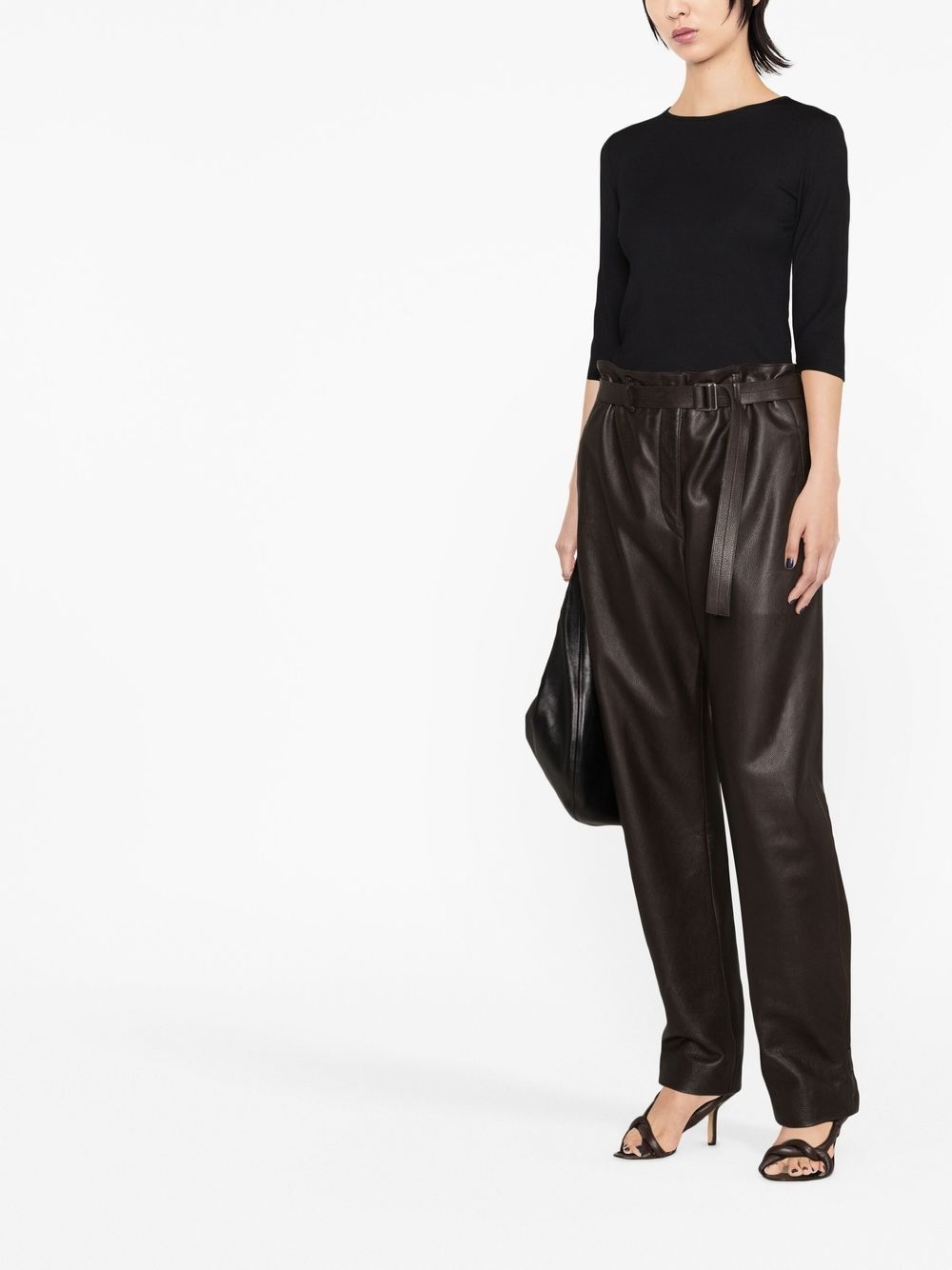 fine-ribbed top - 2