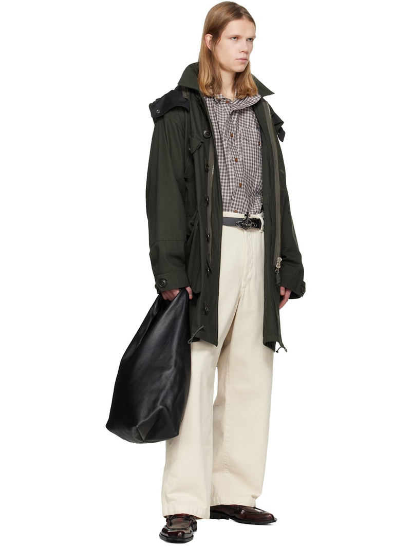 Vivienne Westwood Black Line Orb Buckle Belt outlook