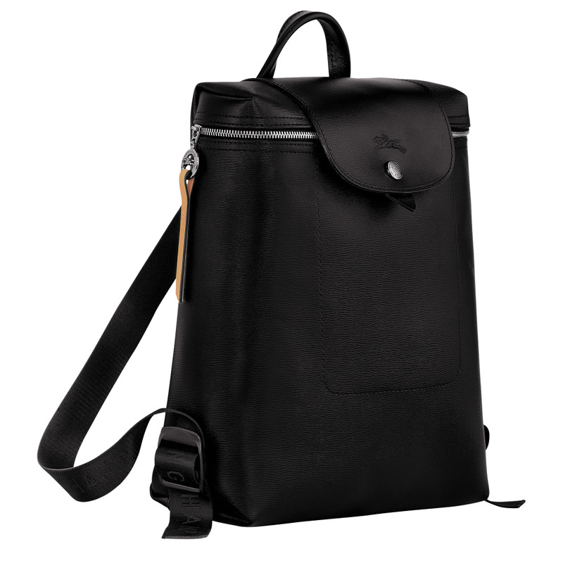 Longchamp Le Pliage City M Backpack Black - Canvas outlook