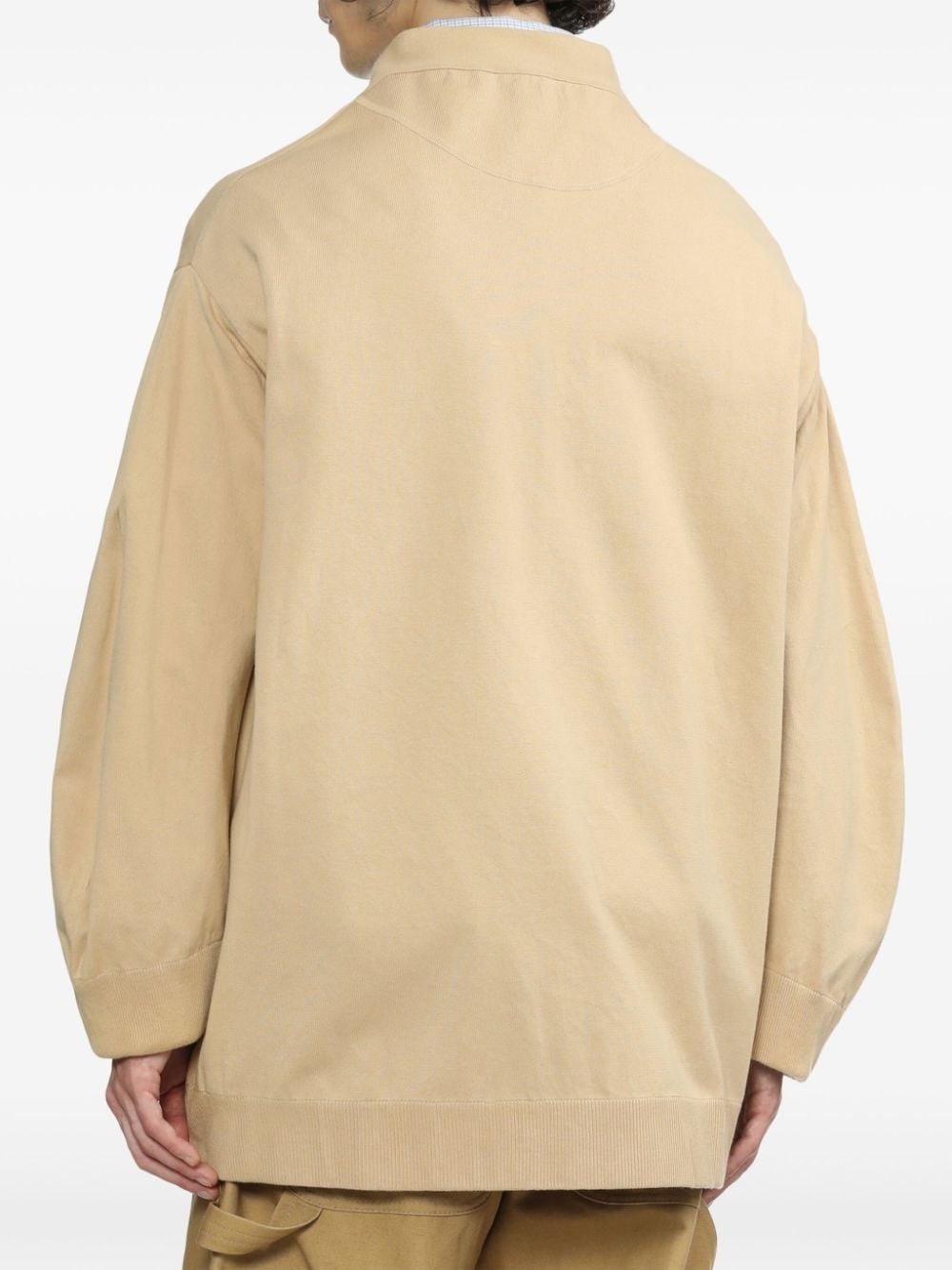 V-neck cotton cardigan - 4
