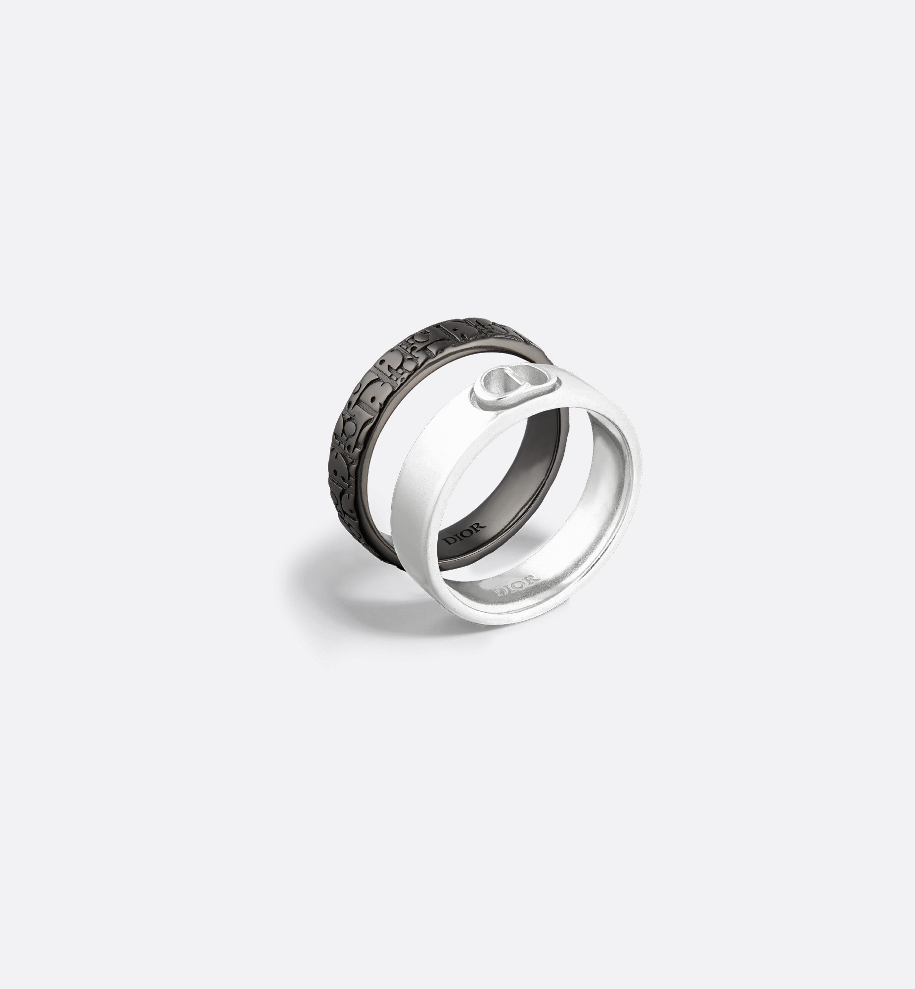 Dior Oblique Ring Set - 5
