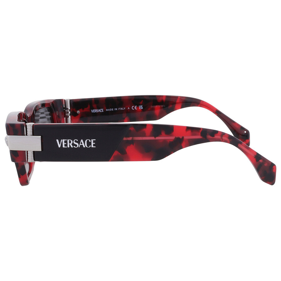 Versace Dark Grey Rectangular Men's Sunglasses VE4465 545787 53 - 4
