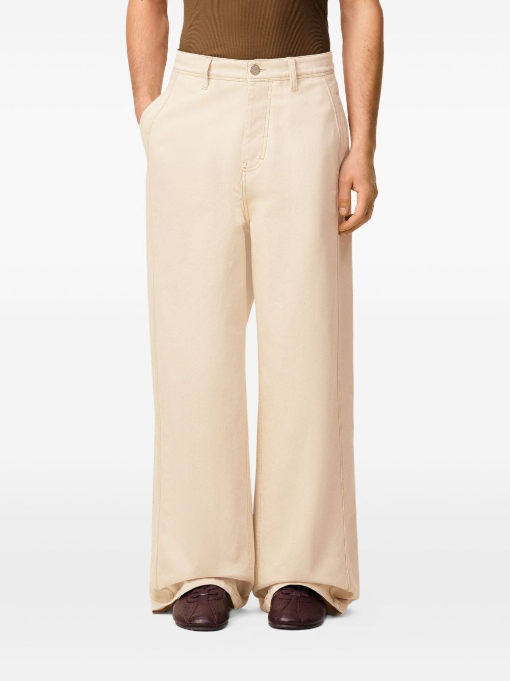 cotton loose-fit jeans - 5