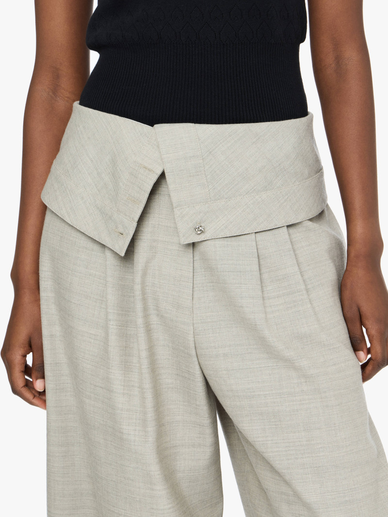FOLD OVER TAILORED TROUSERS 5