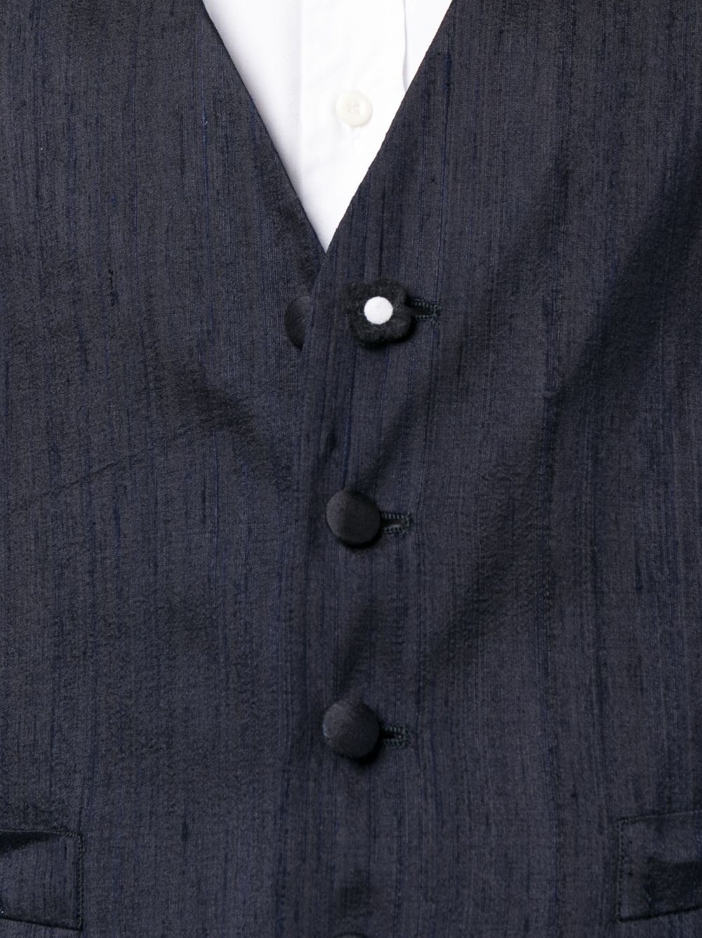 logo-patch waistcoat - 5