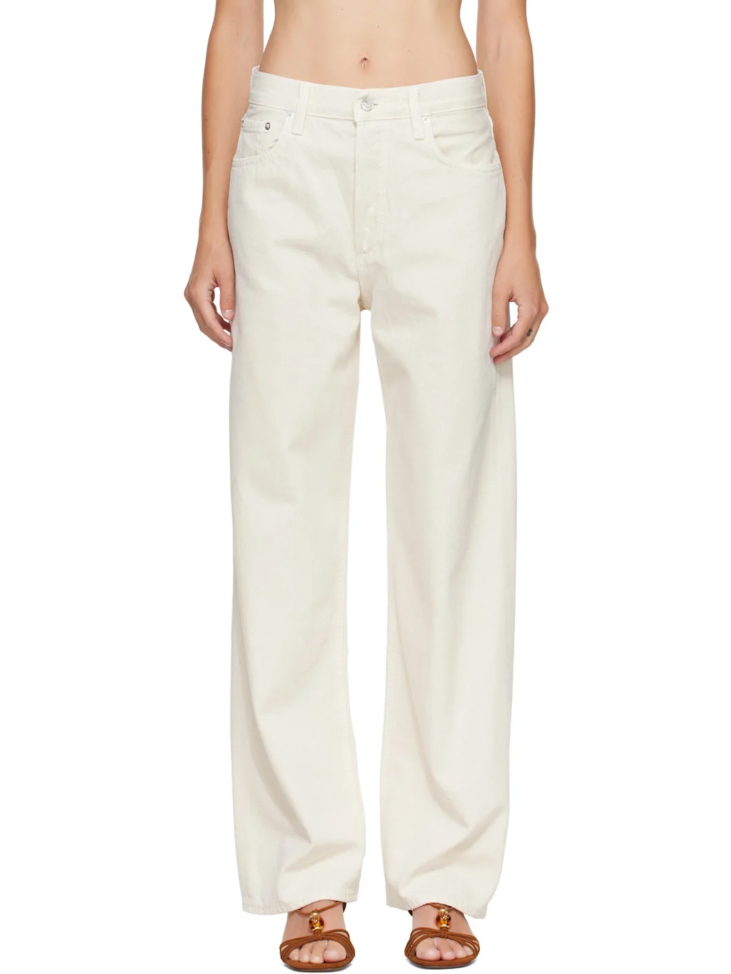 Off-White Low Slung Baggy Jeans - 1