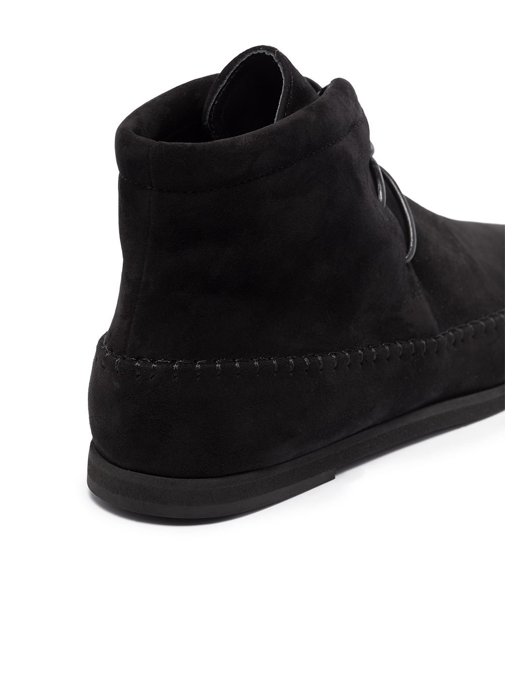 high-top moccasin-style leather boots - 2