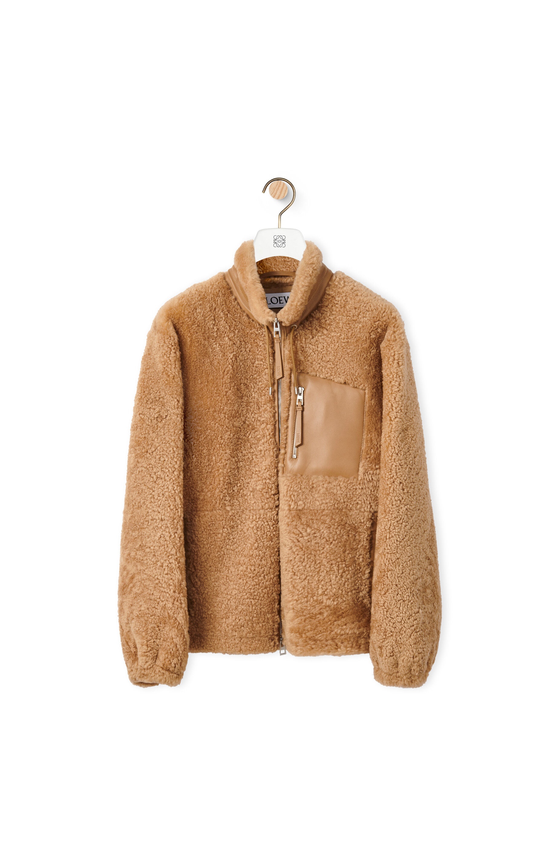 Jacket in shearling - 1