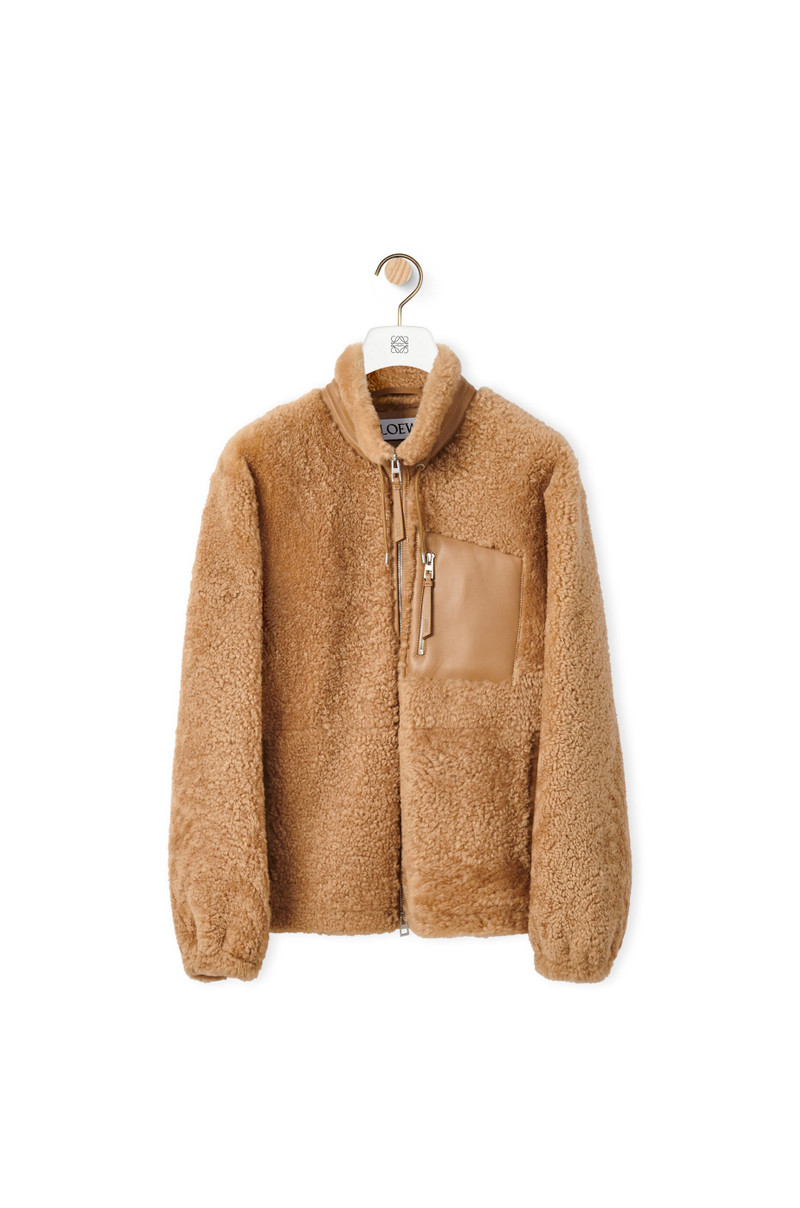 Jacket in shearling 1