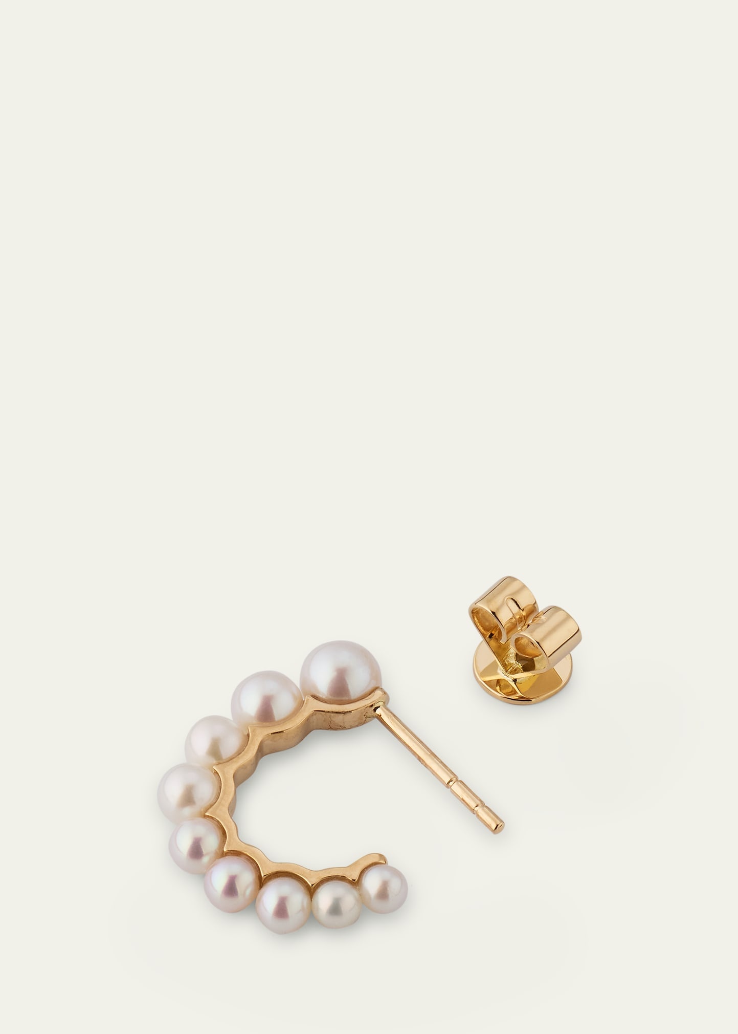 Petit Boucle de Perle Earring, Single - 4