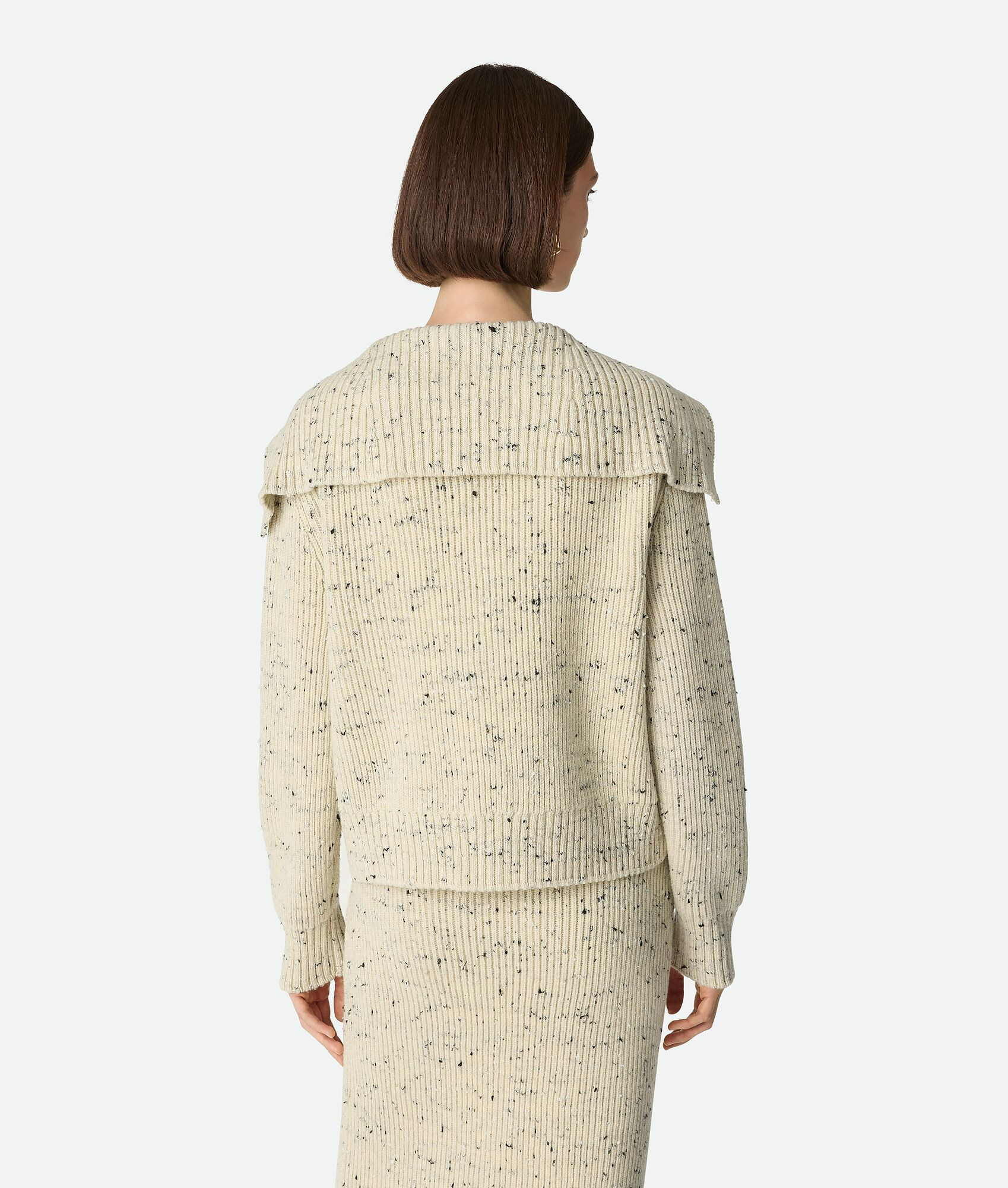 Wool English Rib Cardigan - 3