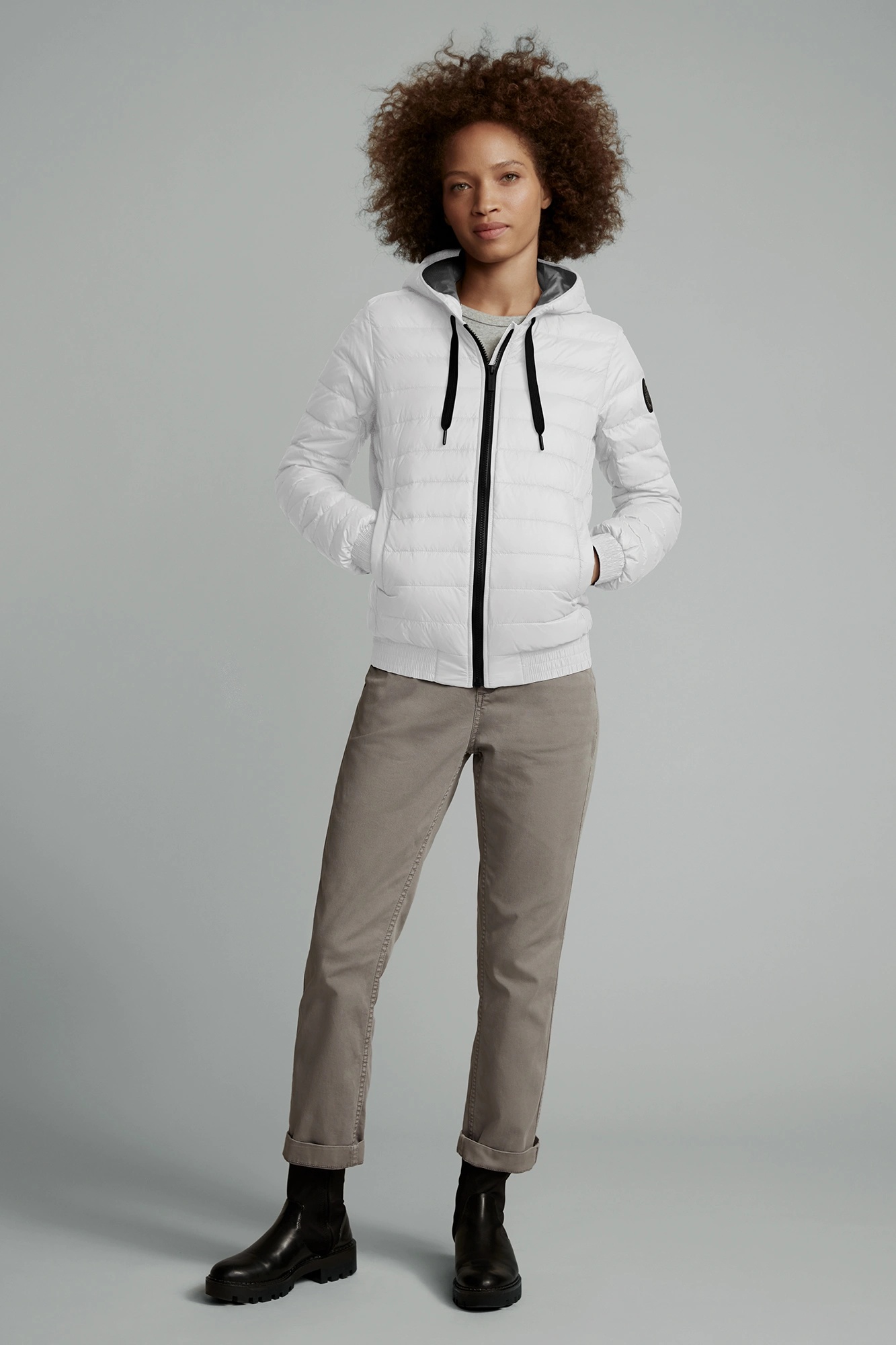 WOMEN'S RICHMOND DOWN HOODY BLACK LABEL - 3