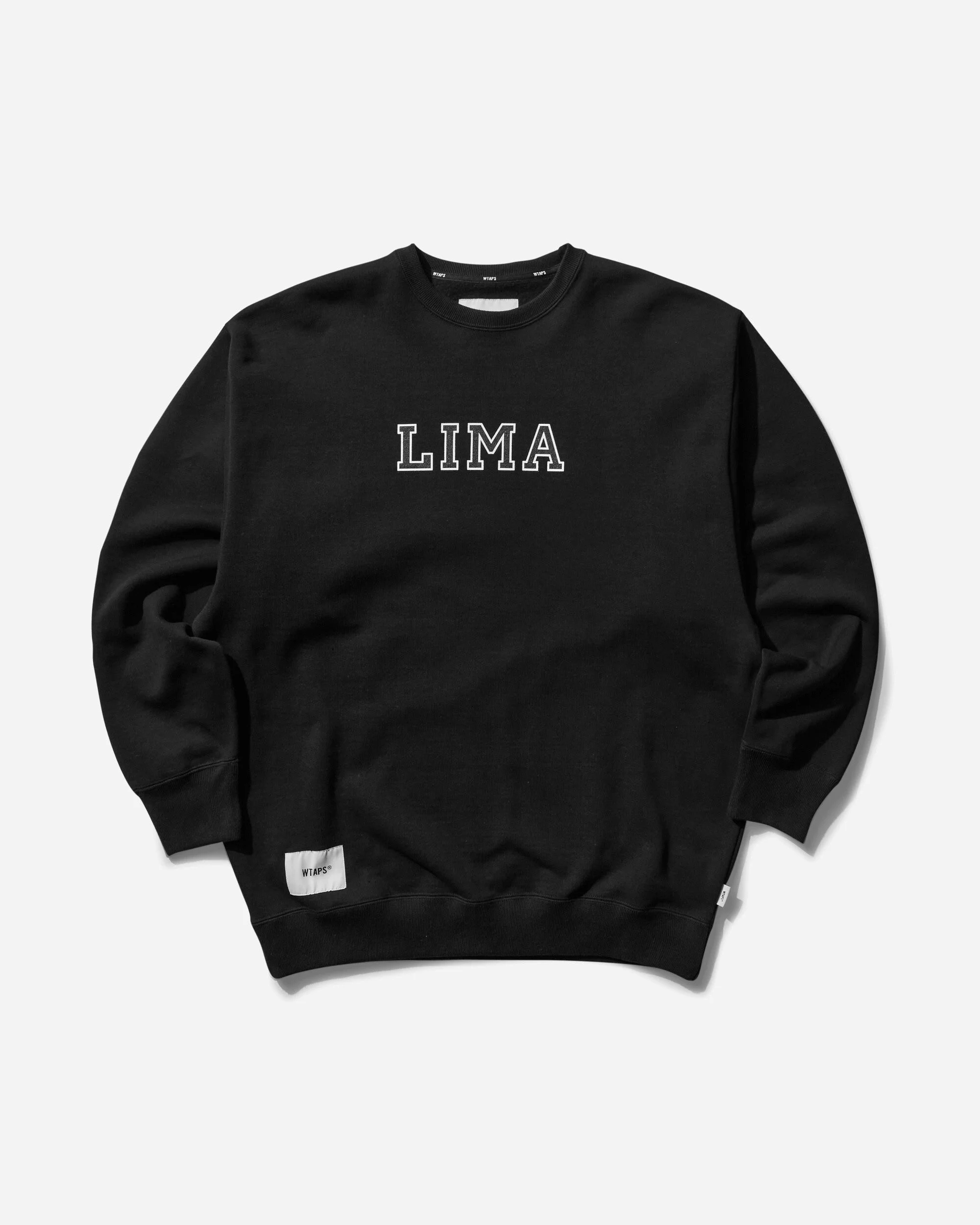 Men's Academy Crewneck Sweatshirt Black - 1