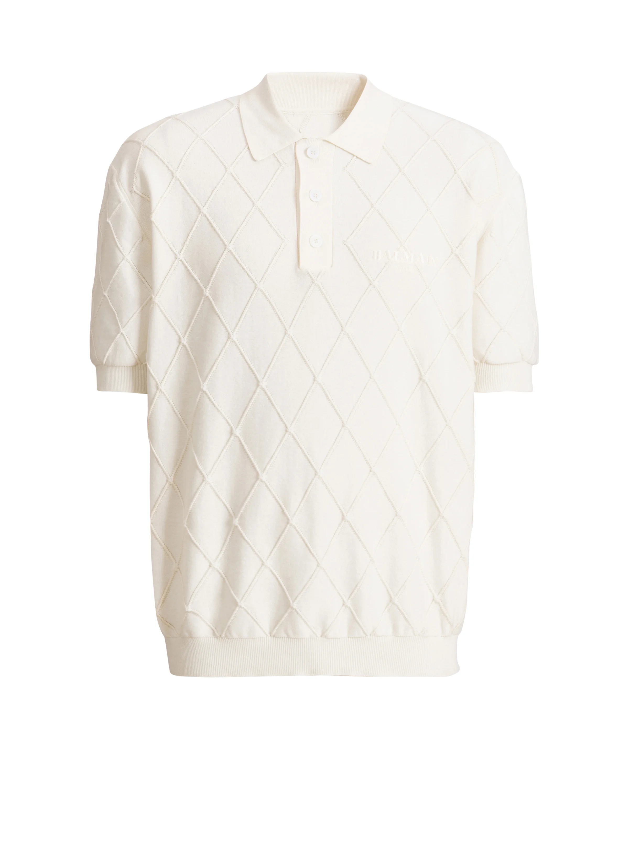 Balmain Vintage knit polo - 1