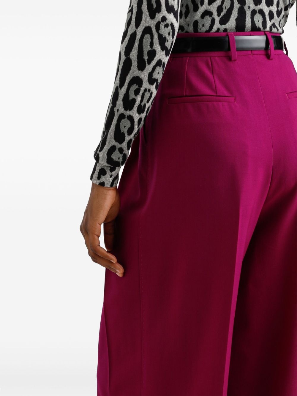 wide-leg trousers - 5