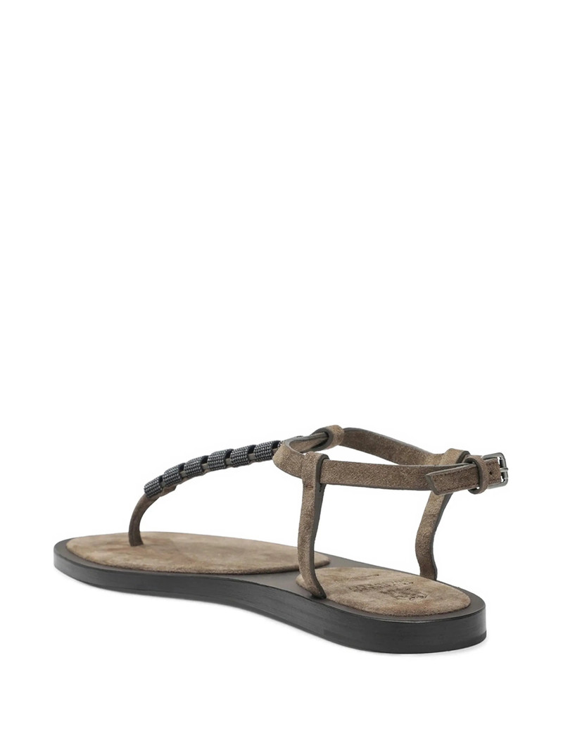Brunello Cucinelli Brunello Cucinelli Beaded-strap Sandals outlook