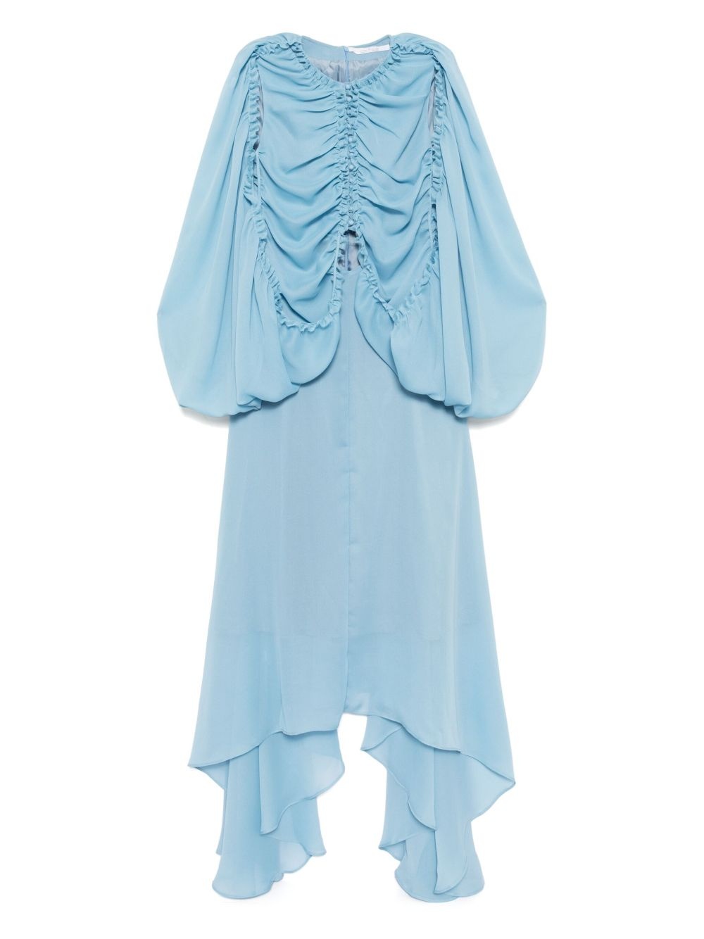 gathered detail dress - 1