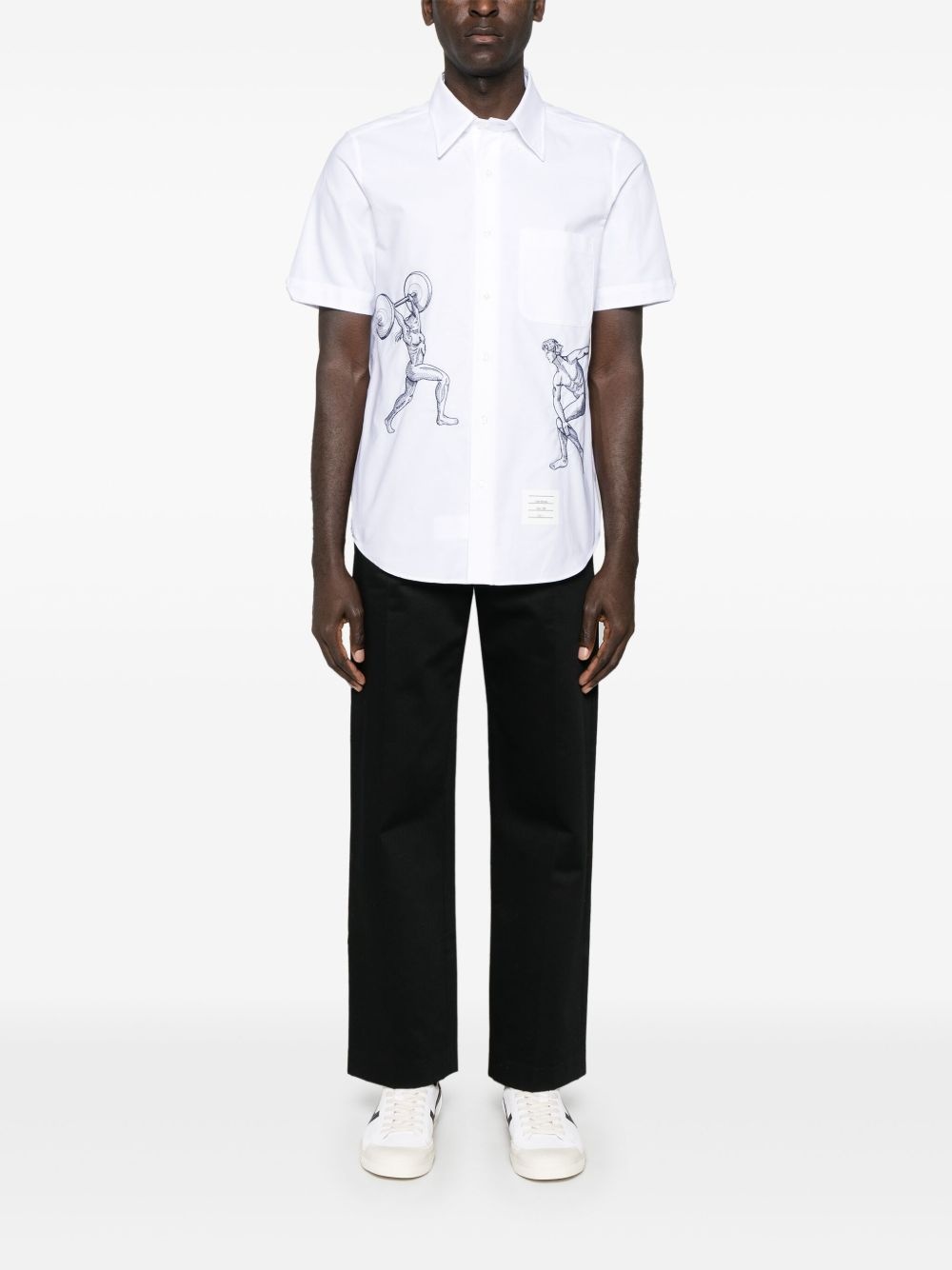 embroidered cotton shirt - 2