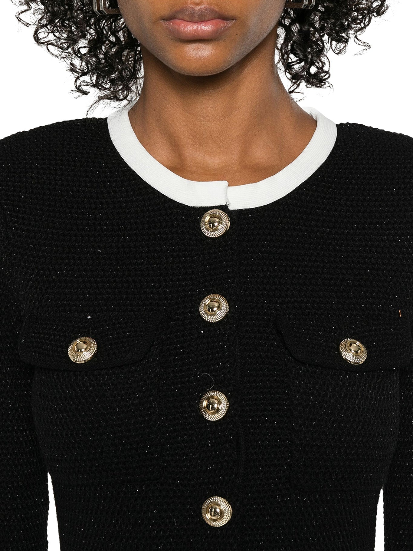 ワンピース SELF PORTRAIT SHORT DRESS WITH CONTRASTING COLLAR self-portrait SHORT DRESS WITH CONTRASTING COLLAR
