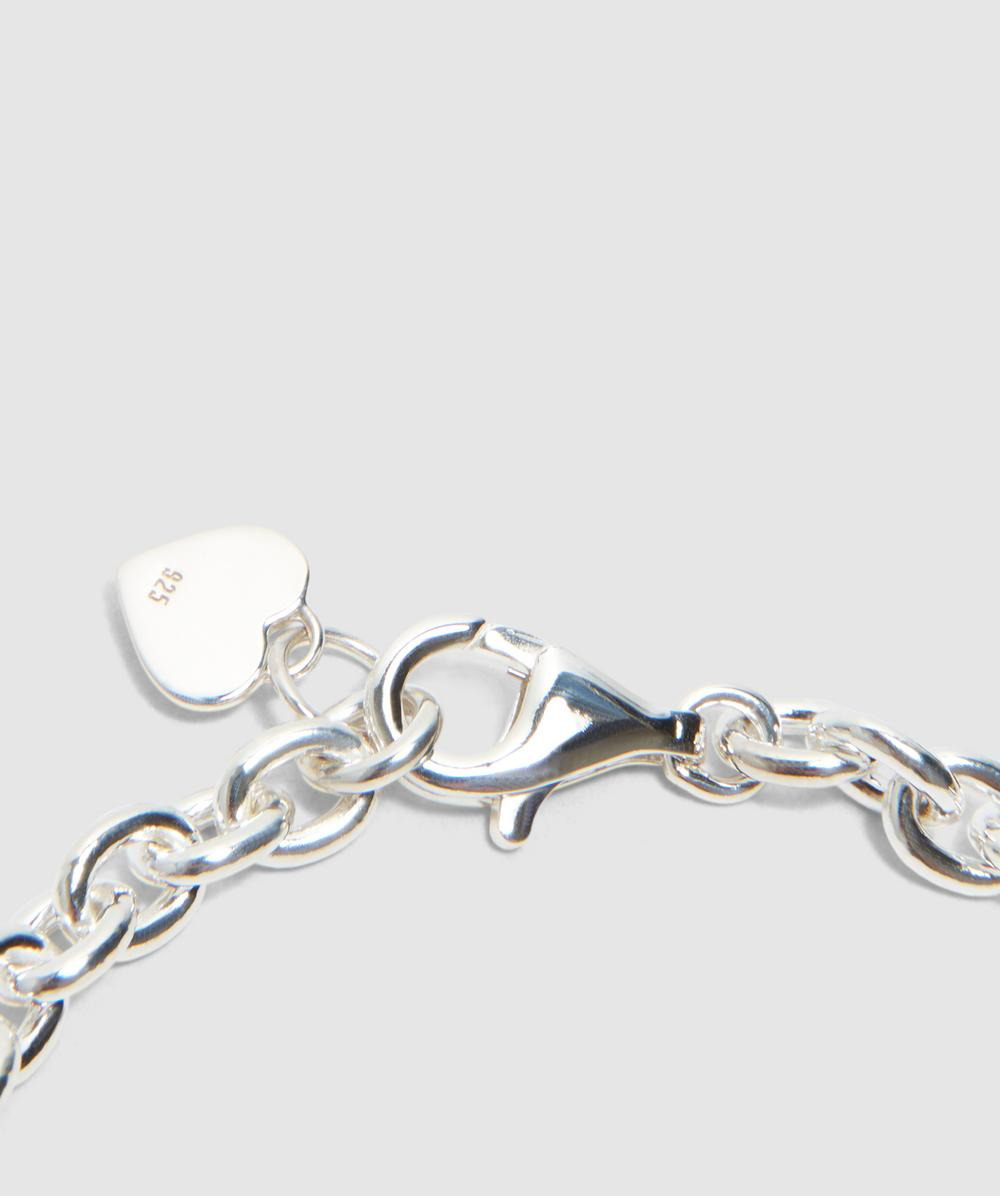 Silver heart bracelet - 3