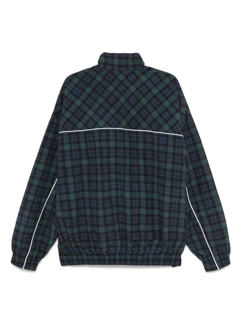Martine Rose tartan-check track jacket outlook