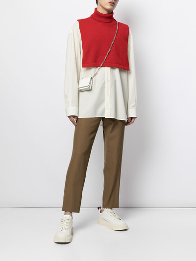 Jil Sander roll-neck knitted collar outlook