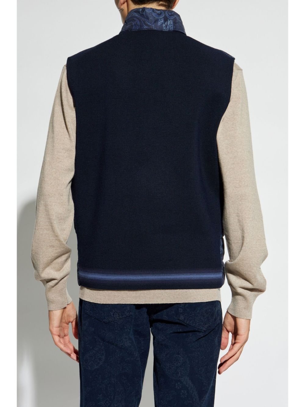 paisley gilet - 4