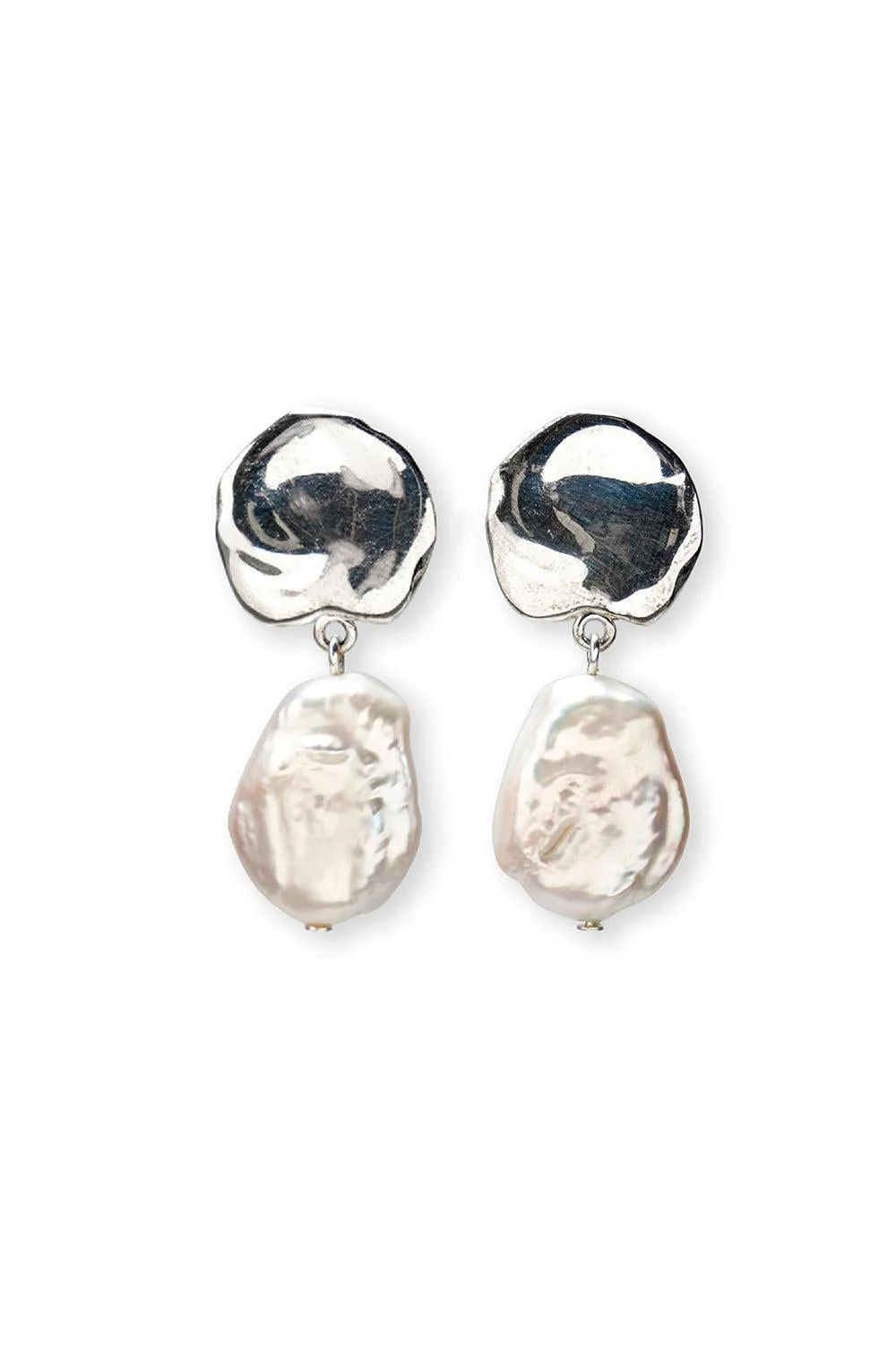 Coin Reflection Earrings - 1
