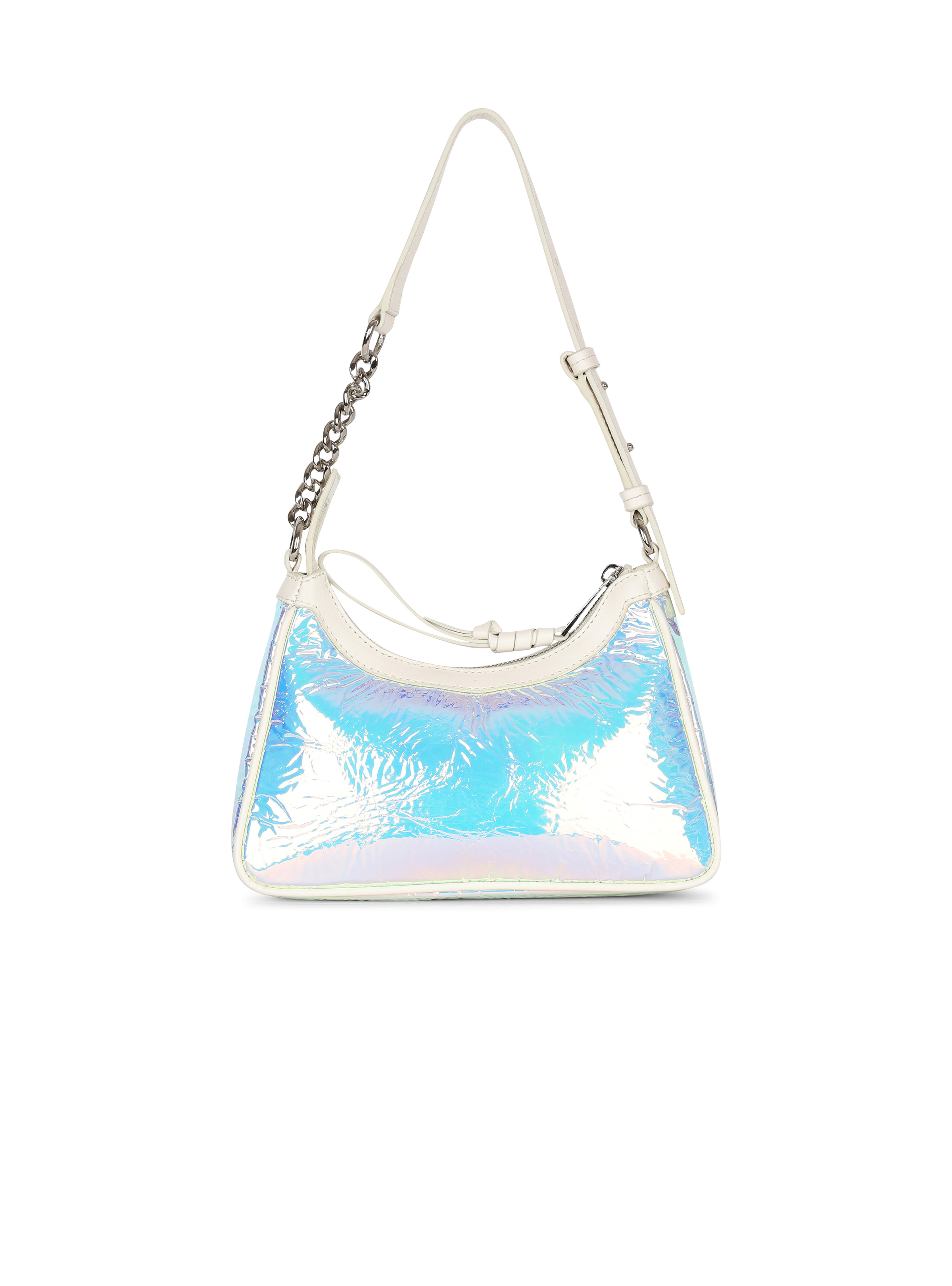 B-Army iridescent leather bag with leather inserts - 4