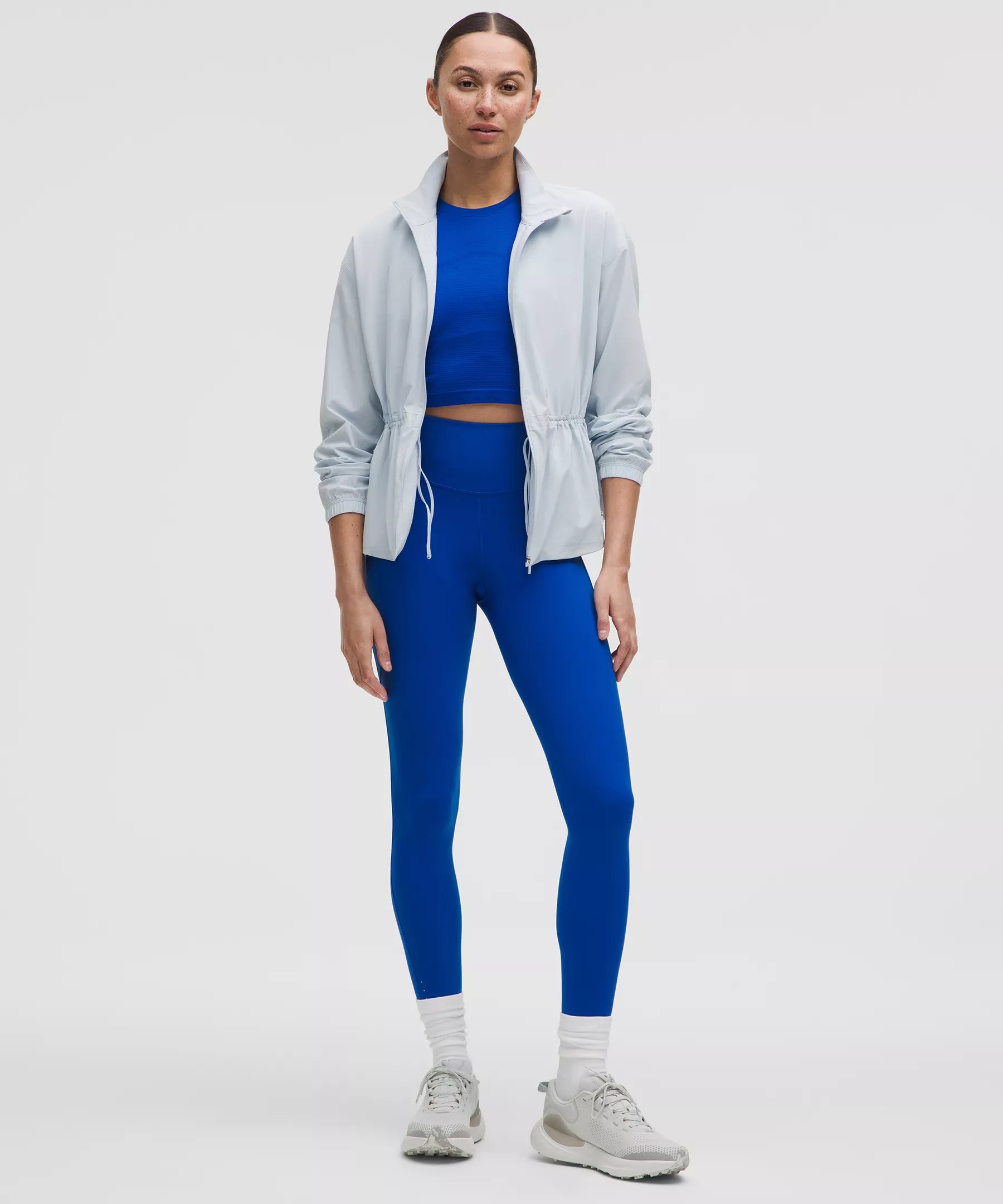 UV-Protective Cinch-Waist Running Jacket - 2