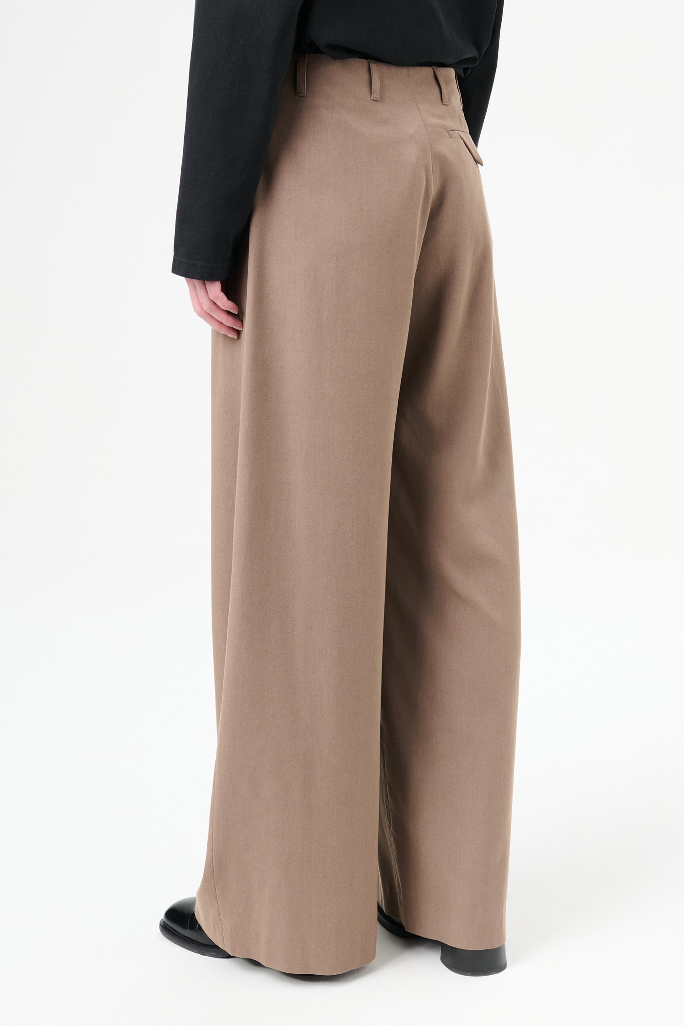 Serene Trouser Muddy Lavender Lyo Wool - 5