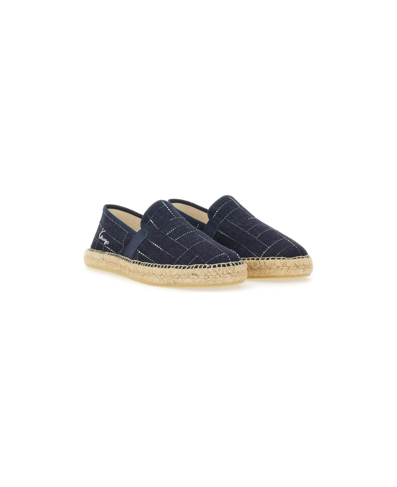 Espadrille With Logo Embroidery - 2